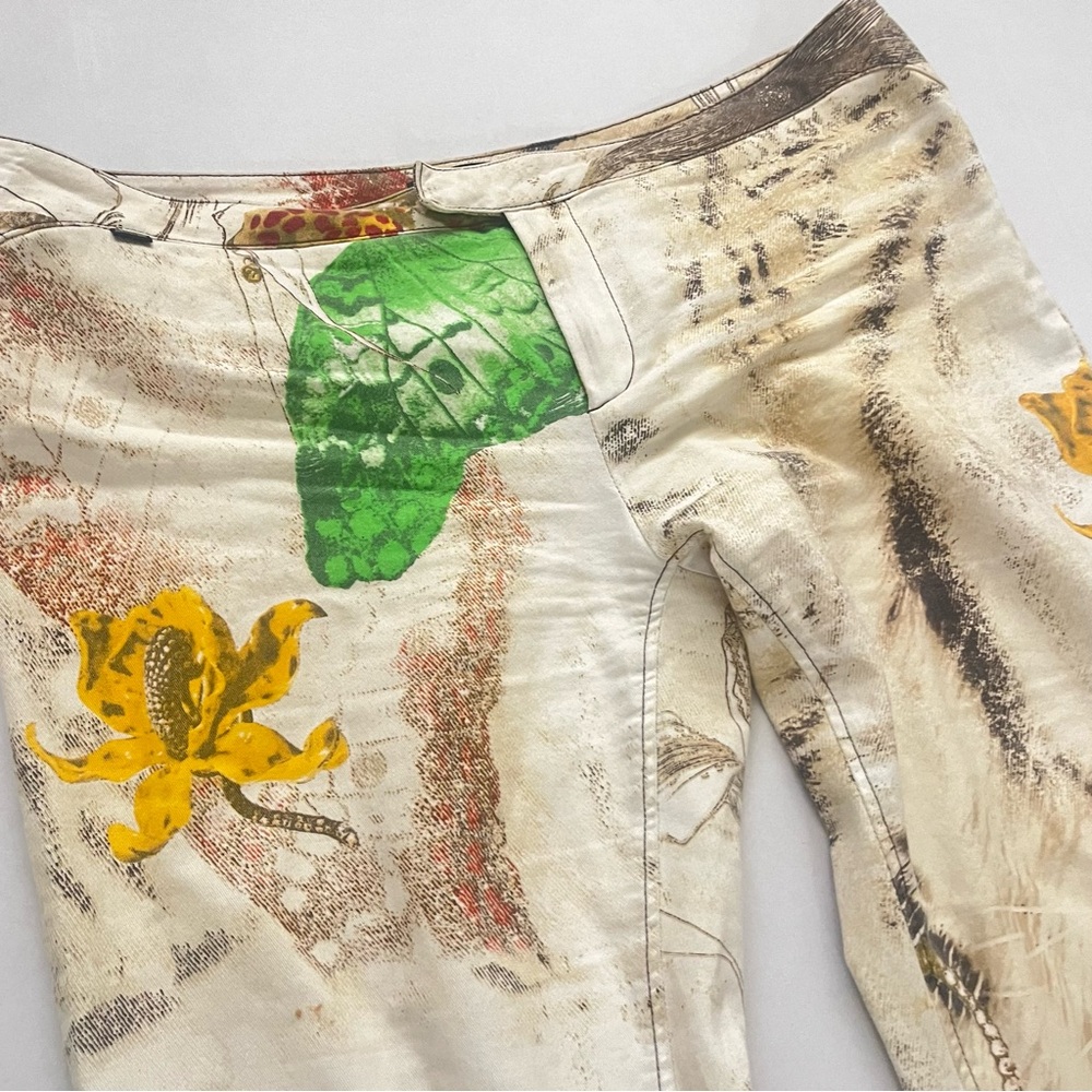 Just Cavalli Roberto Cavalli butterfly jeans Y2K - Picture 2 of 9
